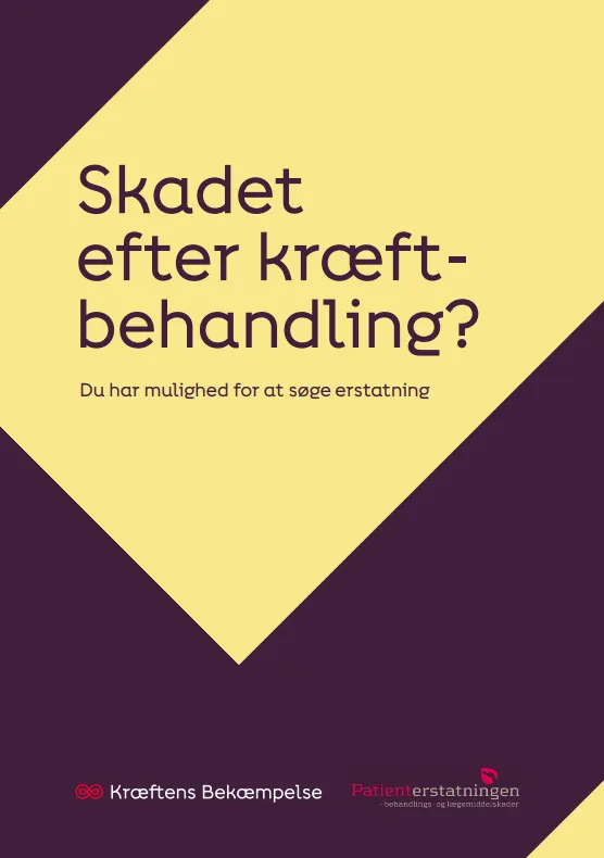 Forside i to farver: Skadet efter kræftbehandling?